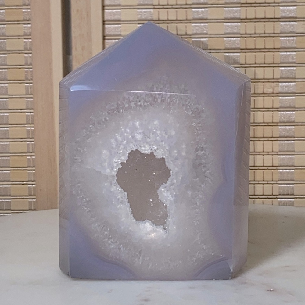 AGATE DRUZY POLISHED POINTS